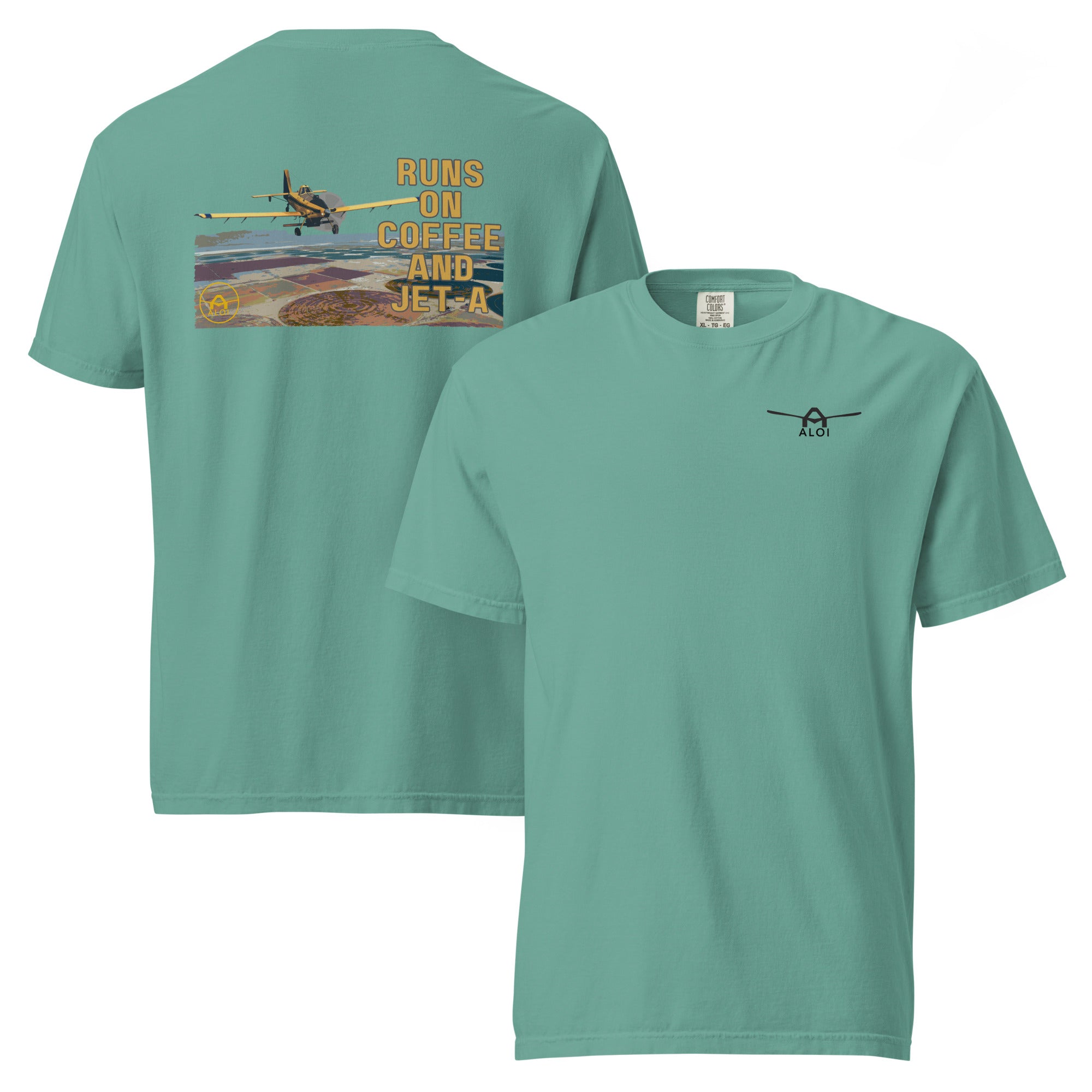 Runs on coffee and Jet-A – Aloi LLC